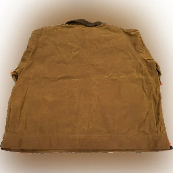 Filson mens tin cloth work jacket new
